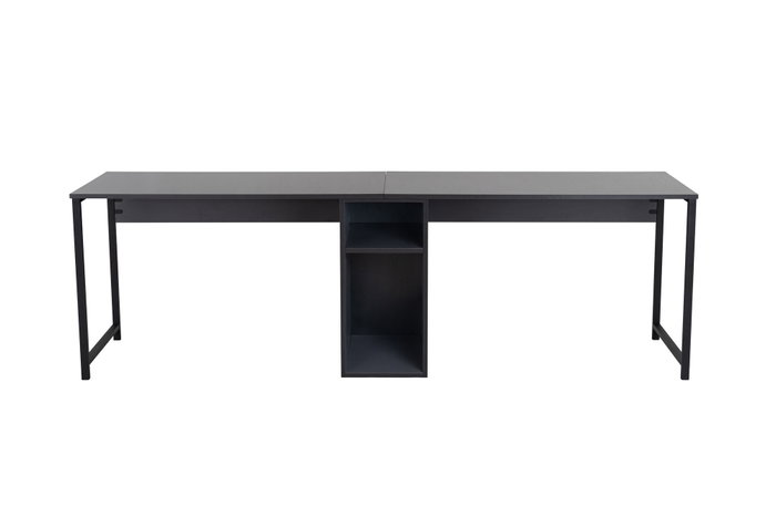 Nordure Twin Study Desk - Antracita, Negro Nordure Twin Study Desk - Antracita, Negro